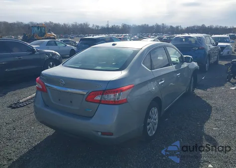 2013 Nissan Sentra Sv из США, поврежденный, VIN 3N1AB7AP1DL626414